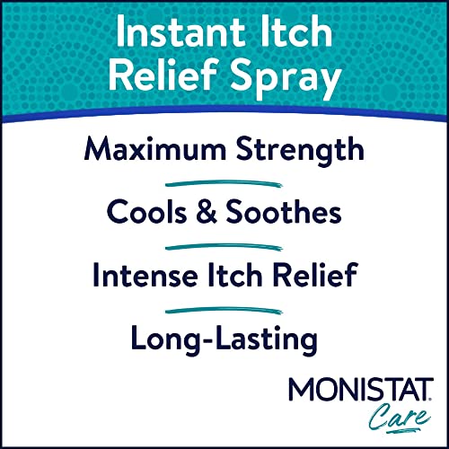 Monistat Instant Itch Relief Spray for Women, Maximum Strength Feminine Itch Care, 2 oz MonistatAu supplements