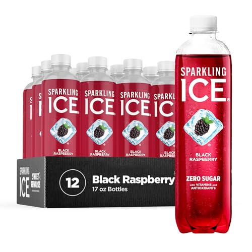 Sparkling Ice, Black Raspberry Sparkling Water, Zero Sugar Flavored Water, with Vitamins Sparkling ICEUS supplements