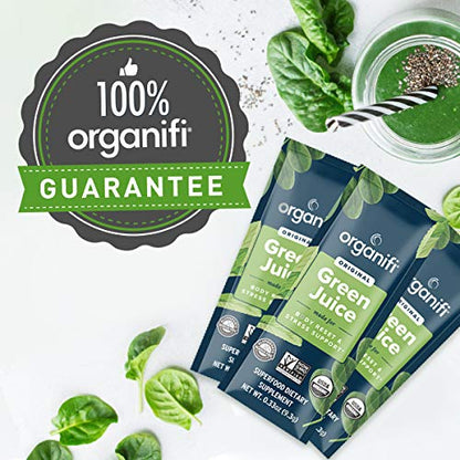 Organifi: GO Packs - Green Juice - Organic Superfood Supplement Powder - 30 Count OrganifiUS supplements