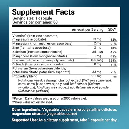 Dr. Berg Adrenal & Cortisol Capsules - Adrenal Supplement & Cortisol Manager - Mood Dr. Berg NutritionalsUS supplements