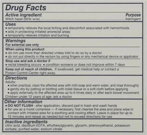 TUCKS Medicated Cooling Pads, 100 Count – Hemorrhoid Pads with Witch Hazel, Cleanses Sensitive Areas, Protects from Irritation, Hemorrhoid Treatment, Medicated Pads Used by Hospitals TUCKSAu supplements