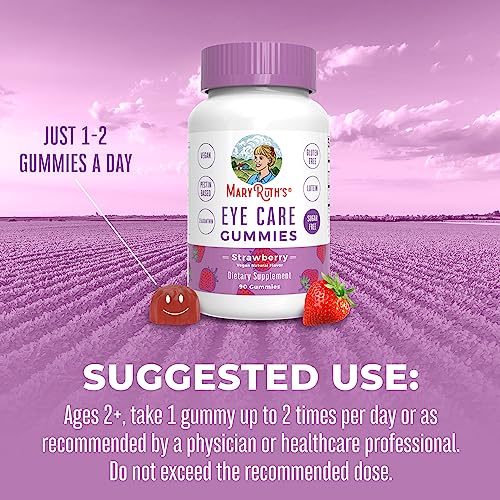 MaryRuth's Eye Care Gummies | Zeaxanthin and Lutein | 45 Day Supply MaryRuth OrganicsUS supplements