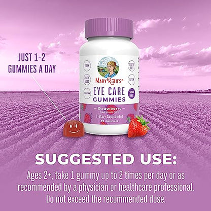 MaryRuth's Eye Care Gummies | Zeaxanthin and Lutein | 45 Day Supply MaryRuth OrganicsUS supplements