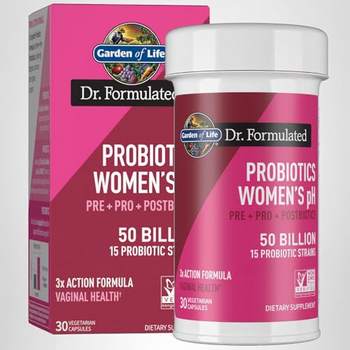 Garden of Life Dr Formulated Once Daily 3-in-1 Complete Prebiotics, Postbiotics & Probiotics for Women, PRE + PRO + POSTBIOTIC Supplement for Women’s Digestive Garden of LifeUS supplements