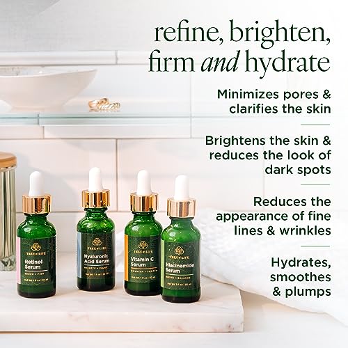 Tree of Life Advanced Regimen - 4ct x 1 Fl Oz - Niacinamide Serum (Refine) Tree of Life BeautyAu supplements