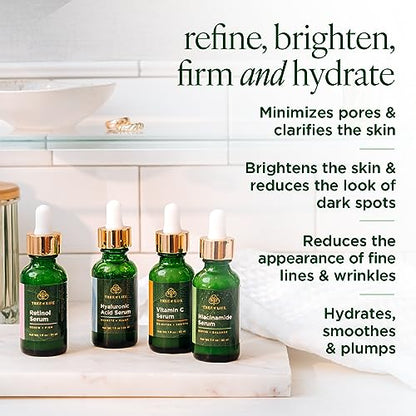 Tree of Life Advanced Regimen - 4ct x 1 Fl Oz - Niacinamide Serum (Refine) Tree of Life BeautyUS supplements