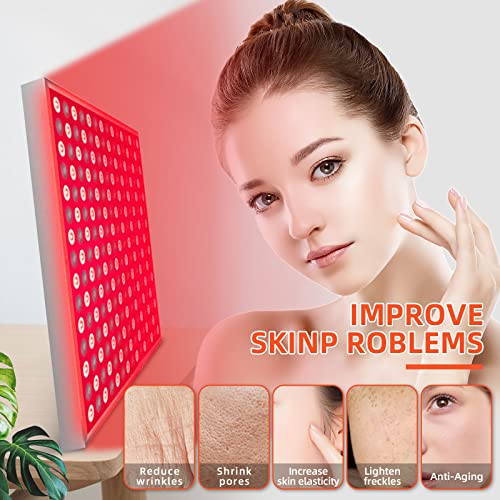 TherapSky Red Light Therapy Device 45W LED Red Infrared Light Therapy Lamp w/Remote Control and Timer therapskyAu supplements