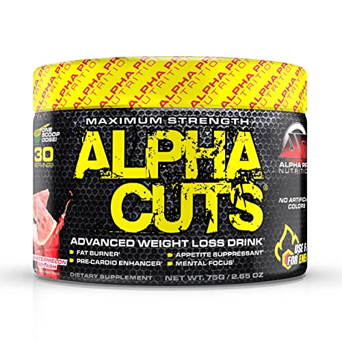 Alpha Pro Nutrition Alpha Cuts Fat Burner Thermogenic Men Women Pre Cardio Workout Alpha Pro NutritionUS supplements
