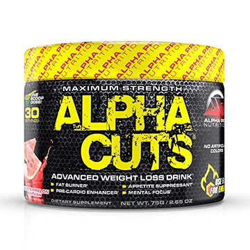 Alpha Pro Nutrition Alpha Cuts Fat Burner Thermogenic Men Women Pre Cardio Workout Alpha Pro NutritionUS supplements