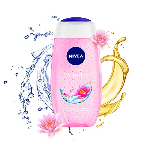 Nivea Bath Shower Water Lily Oil, 250 ML, Moisturizing Skin Cleanser with Oil Pearls and Water Lily Fragrance NIVEAAu supplements