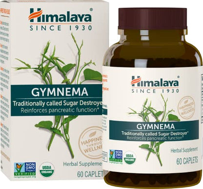 Himalaya Organic Gymnema Herbal Supplement for Weight Management, USDA Certified HimalayaUS supplements