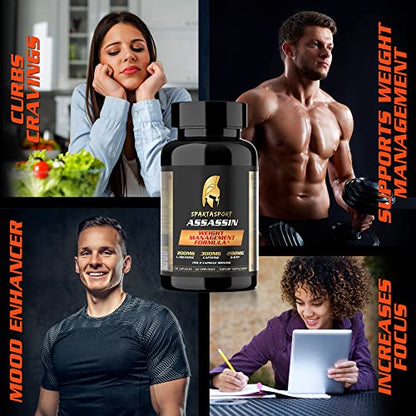 Spartasport Assassin Weight Management Formula - Weight Loss Pills for Women Men SpartasportUS supplements