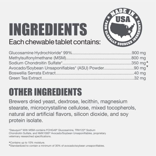 Nutramax Laboratories Dasuquin with MSM Joint Health Supplement for Large Dogs Nutramax LaboratoriesUS supplements