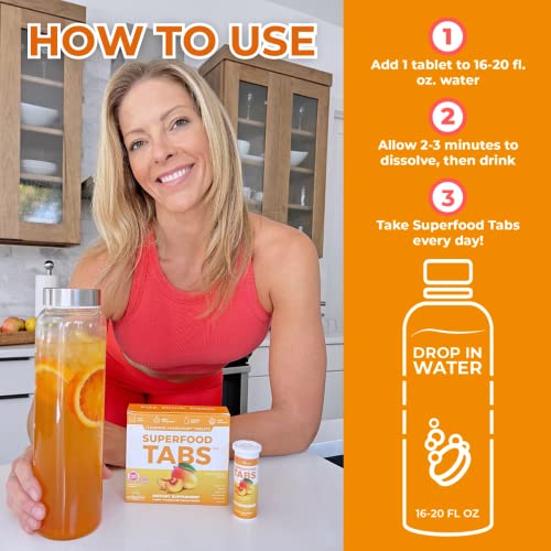 skinnytabs Superfood Tabs Detox Cleanse Drink - Fizzy Nutrition Supplement skinnytabsAu supplements