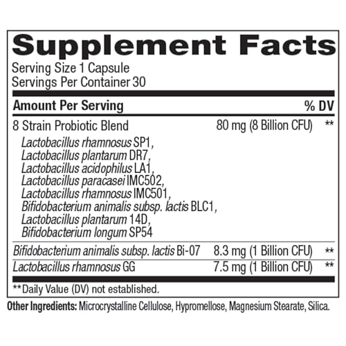 OLLY Big 10 Probiotic, Supports a Healthy Gut Microbiome,* 10 Billion CFUs, 30 Day Supply - 30 Count OLLYAu supplements
