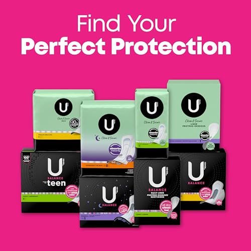 U by Kotex Balance Sized for Teens Ultra Thin Overnight Pads with Wings, 24 Count (Packaging May Vary) U by KotexAu supplements