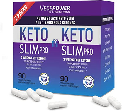 Keto Diet Pills Plus Apple Cider Vinegar - Exogenous Ketones Supplement for women men VEGEPOWERUS supplements