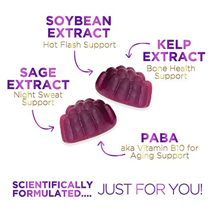 Menopause Supplements for Women, Multi Benefit Menopause Relief for Night Sweats Nature's GlowUS supplements