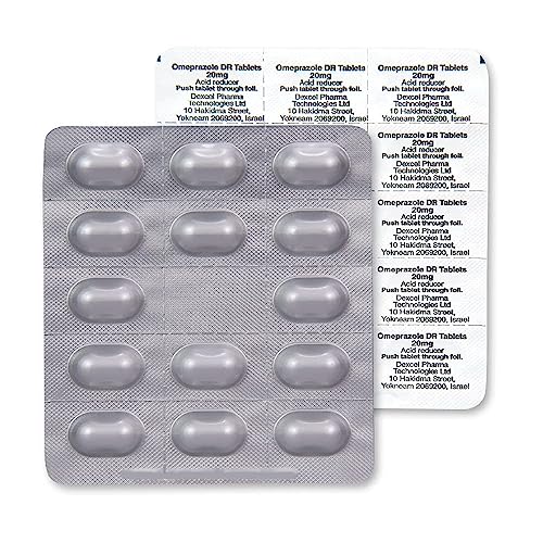 Amazon Basic Care Omeprazole Delayed Release Tablets 20 mg, Treats Frequent Amazon Basic CareAu supplements