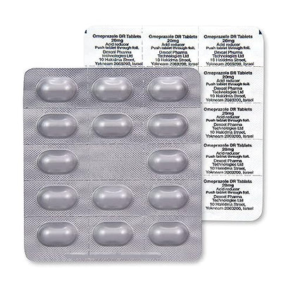 Amazon Basic Care Omeprazole Delayed Release Tablets 20 mg, Treats Frequent Amazon Basic CareUS supplements