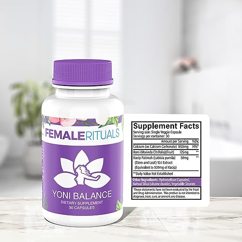 FEMALE RITUALS Yoni Balance Vaginal Tightening Pills 30 Pack - Vaginal Rejuvenation & Vagina Moisturizer FEMALE RITUALSAu supplements
