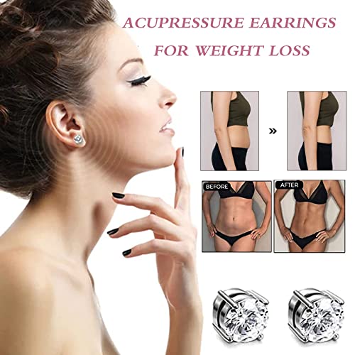 Non Pierced Atheniz Lymphvity Germanium Acupuncture Magnetic Earrings Women LIU JUNUS supplements