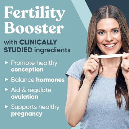 Conception Fertility Supplements for Women – Prenatal Vitamins – Promote Hormone Balance Eu NaturalUS supplements