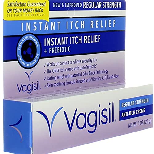 Vagisil Anti-Itch Creme Original Strength 1 oz (Pack of 5) VagisilAu supplements