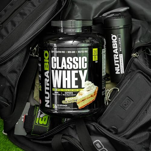 NutraBio Classic Whey Protein Powder- 25G Protein Per Scoop - Full-Spectrum Amino NutraBioUS supplements