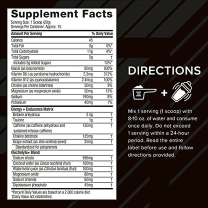 Six Star 4th Quarter Energy Preworkout for Men & Women with Caffeine, Betaine, Taurine Six StarUS supplements