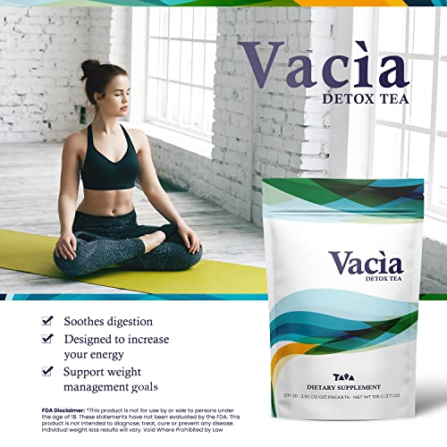 Tava Vacia Detox Tea Supplement, Boosts Energy, Supports Joint Mobility and Immune System TAVAAu supplements