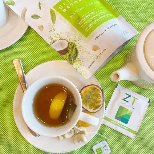 Dr. Zisman ZT Slimming - Matcha-Coconut Detox Blend, Weight Loss Tea with Antioxidant Effects Dr. Zisman ZT Slimming TeaUS supplements