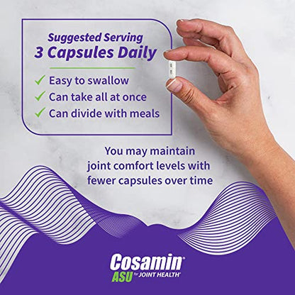 Cosamin ASU Joint Health Supplement – Advanced, Faster-Acting Formula, 90 Capsules Nutramax LaboratoriesUS supplements