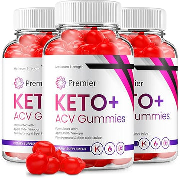 Rillvo (3 Pack) Premier Keto ACV Gummies - Official - Keto Premiere ACV Advanced Formula RillvoAu supplements