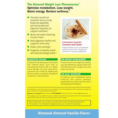 Almased Protein Powder for Weight Loss Kit for Men & Women, Natural Meal Replacement AlmasedUS supplements