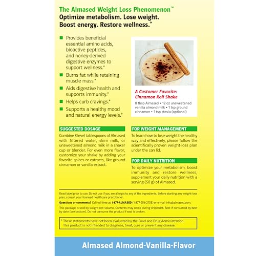 Almased Protein Powder for Weight Loss Kit for Men & Women, Natural Meal Replacement AlmasedUS supplements