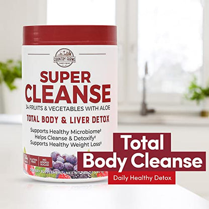 COUNTRY FARMS Super Cleanse, Super Juice Cleanse, Supports Healthy COUNTRY FARMSUS supplements