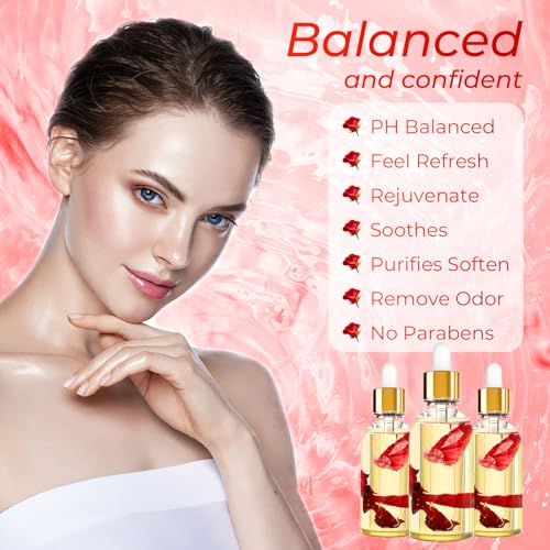 2PCS Yoni Oil Organic Feminine Oil Vaginal Moisturizer - Ph Balance for Women - Feminine Deodorant BASSIAu supplements