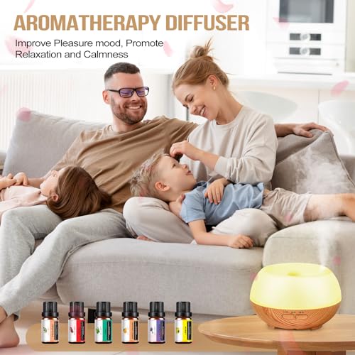 Aromatherapy Essential Oil Diffuser: Cool Mist Aroma Diffuser for Home - Colorful Light Create Ambience GrevolAu supplements