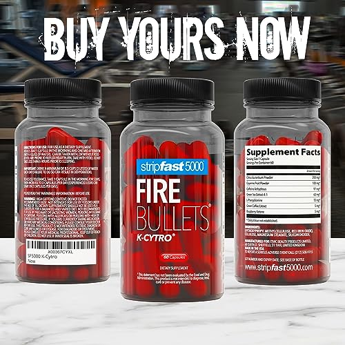 stripfast5000 Fire Bullet Capsules with K-CYTRO for Women and Men stripfast5000US supplements