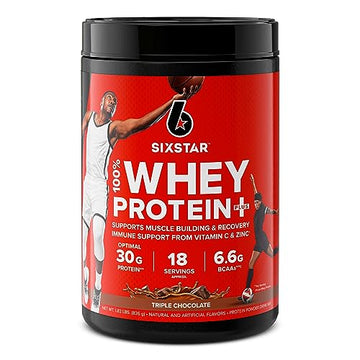 Six Star Elite Series 100% Whey Protein Plus Triple Chocolate 1.8lbs US Six StarAu supplements