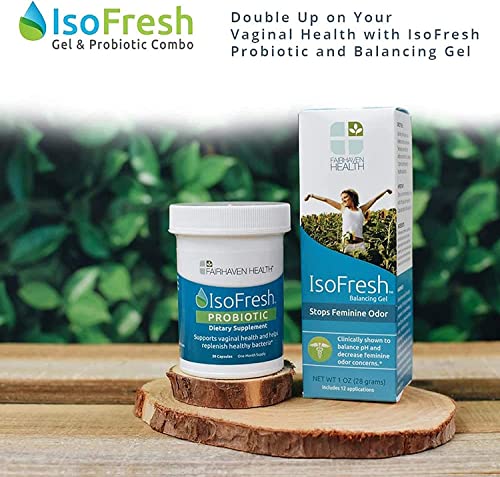 IsoFresh Probiotic: for Vaginal Balance of Yeast and Bacteria in Women Fairhaven HealthAu supplements