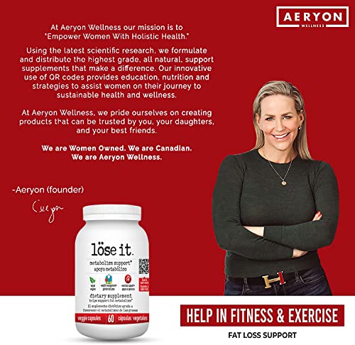 Lose It by Aeryon Wellness - Fitness Management & Exercise Enhancer - Hormone Balance Aeryon Ashlie WellnessAu supplements