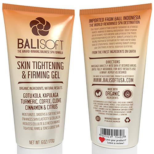 BALISOFT Organic Skin Tightening & Firming Gel. Full Body Slimming, Toning, Anti-Aging BALISOFTAu supplements