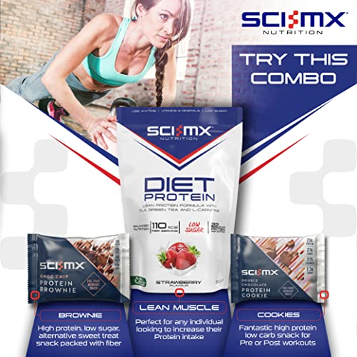 SCI-MX Diet Protein, High Protein, Low Sugar, Low Fat Lean Protein Formula Powder with Added CLA SCI-MXAu supplements