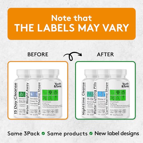 Sculpt Shred Cleanse Detox as 3x Action Diet Pills for Puffiness Belly Bloating & Loss of Waste Youth & TonicAu supplements