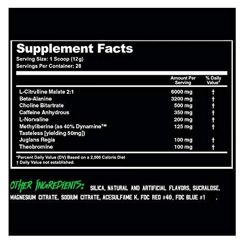 Outbreak Nutrition Pathogen Pre Workout with Beta-Alanine, Energy Boosting Muscle Outbreak NutritionAu supplements