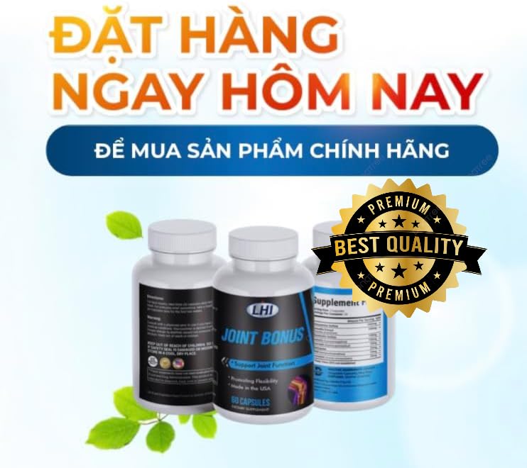 Joint Bonus Hỗ Trợ Xương Khớp (100% Authentic, Sản Phẩm Chính Hãng Tại USA) 2 Bottles Joint BonusAu supplements