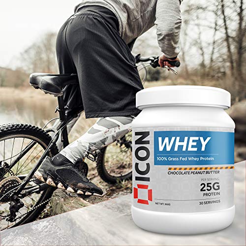 ICON Nutrition Whey Protein Powder 960g, 30 Servings - Chocolate Peanut Butter ICON NutritionUS supplements