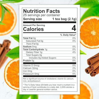 Total Tea SIimming Detox Tea Caffeine Free - 25 Day Detox Tea - Herbal Tea Total TeaUS supplements